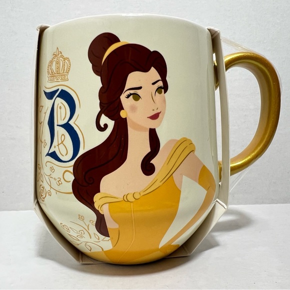2024 Disney Parks Belle Mug And Rose Tea Infuser Set Beauty And The Beast - Picture 2 of 6